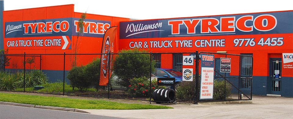 Our car, truck & tyre facility